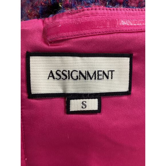 Assignment 'Marseille' Pink Crystal Embellished Bustier Top Size S - Picture 4 of 4